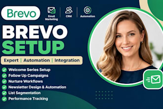 setup brevo welcome series follow up nurture automation workflow newsletter