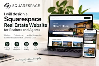 real estate squarespace website design squarespace website for realtors agent