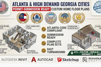 draft atlanta fulton county residential home plan for perm drawing submission