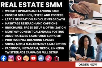 real estate social media marketing manage airbnb property manager fb leads ads