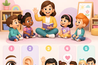 design engaging educational worksheets and learning materials in canva