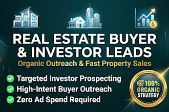 do targeted property marketing to find real estate buyers