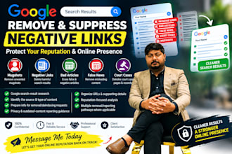 erase defamatory google links, court cases, negative links, news articles