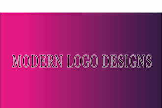 create a professional minimalist modern logo design for your brand