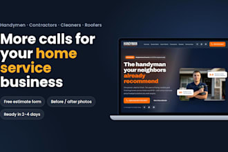 build a website for your handyman or home service business