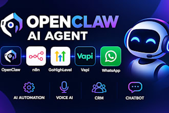 openclaw ai agent gohighlevel n8n vapi whatsapp automation integration expert