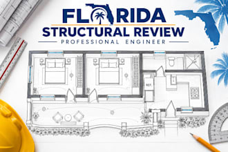 provide structural engineer review for mep permit approval florida