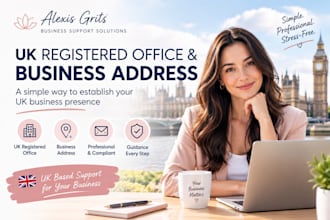 provide a UK registered office and business address