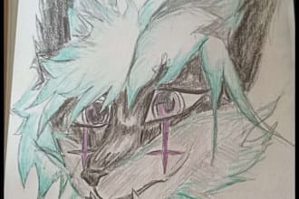 create furry art without ai and digital processes