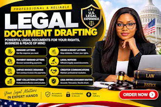 legal demand letter, motions, lawsuit, letter or unpaid invoice demand letter