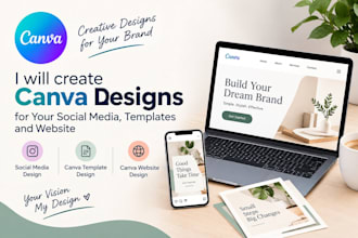 do canva social media design, canva template design, canva website design
