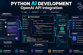 build python ai applications and integrate openai apis
