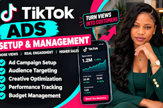 setup run tiktok ads tik tok ads manager tik tok marketing ads management