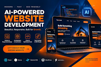 build a modern responsive website with ai vibe coding