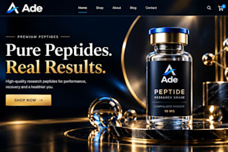 peptide website ecommerce peptide website peptide research website peptide store