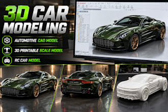 3d car modeling 3d printable scale rc car design automotive cad vehicle design