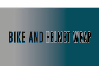design custom bike wrap, helmet and boat wrap graphics professionally