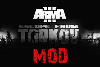 design custom mods for arma 3, escape from tarkov, rust, and project zomboid
