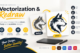 vectorize your logo and convert it to svg