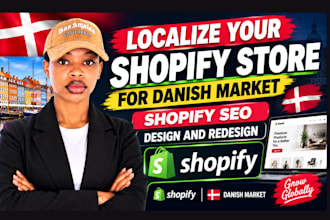 localize your shopify store for danish market shopify seo design and redesign