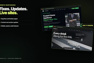 fix bugs and update your website