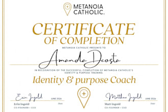 be your identity and purpose life coach