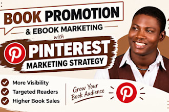 do book promotion or ebook marketing using pinterest marketing strategy