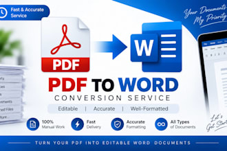 convert PDF to word accurately