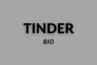 write attractive tinder bio
