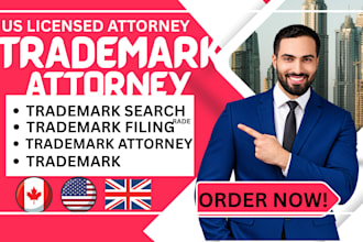 do us trademark search, clearance report, filling as us licensed attorney