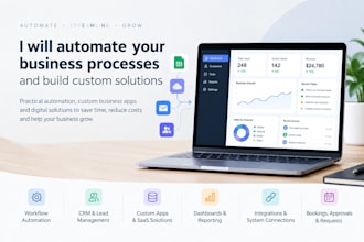 automate your business processes and build custom solutions