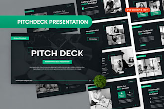 do stunning powerpoint presentation startup investors pitch deck business slide