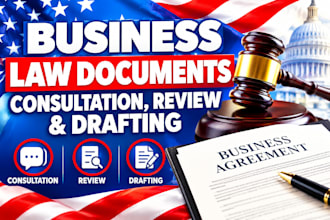 provide us business law documents consultation for startups and businesses