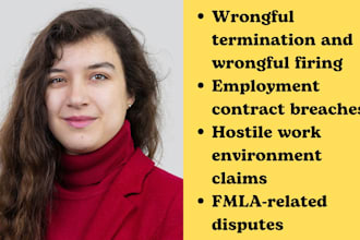 labor lawyer for contract breach,wrongful firing,hostile workplace,fmla in ca,ny