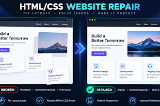 fix your HTML or CSS issue on your website
