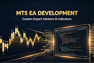 code custom mt5 expert advisor in mql5 for forex and gold