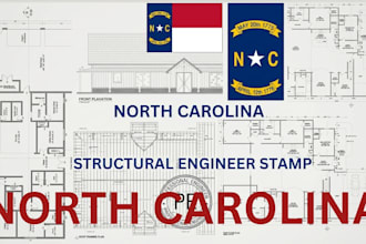 structural engineer permit drawing engineer stamp north carolina