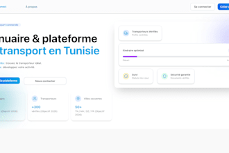 develop a modern react or nextjs website