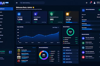 setup professional streaming server and xui management panel