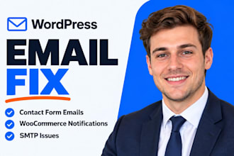 fix wordpress contact form email woocommerce notification and smtp issues