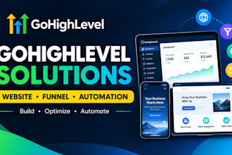gohighlevel landing page gohighlevel website design go highlevel sales funnel