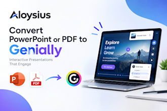 interactive genially presentations, quizzes, infographics and elearning