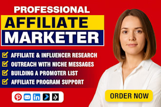 find and recruit high converting affiliates to grow your affiliate program