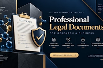 draft and review chemical terms and website disclaimers