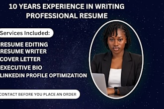 write an ats executive resume for senior professionals