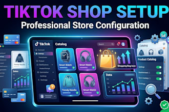 setup tik tok shop, fix tik tok shop manager, tiktok dropshipping shop setup