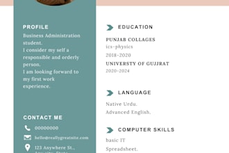 write and optimize your resume, CV, cover letter, linkedin