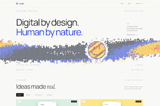 design a modern UI UX for your website or mobile app