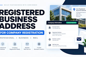 provide a registered business address for company registration