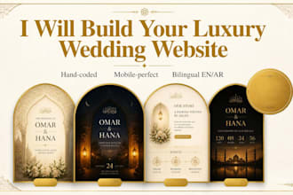 dream a  muslim wedding website with rsvp